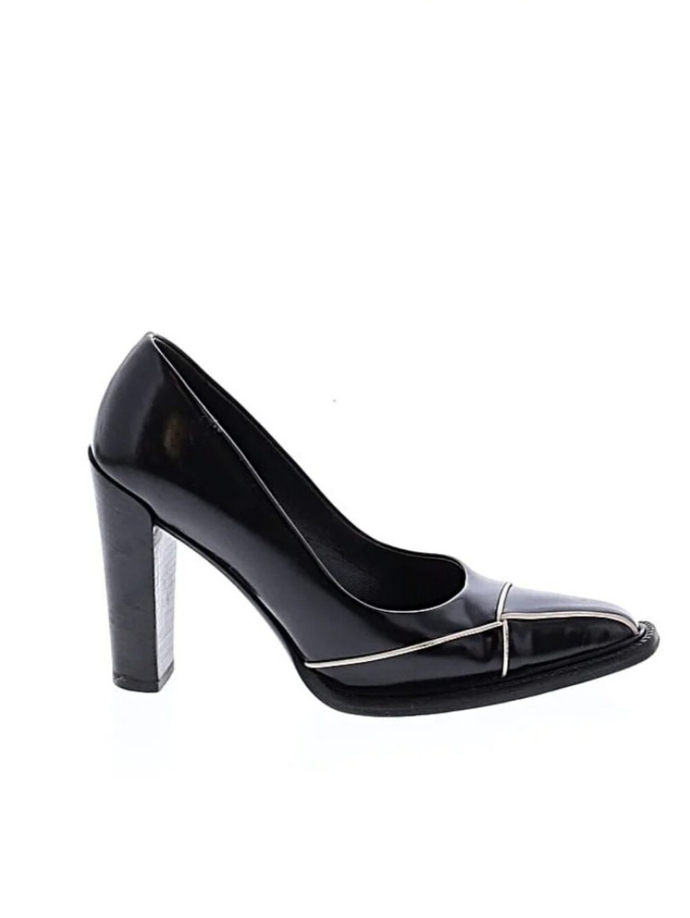 Prada Y2K Black Leather Heels